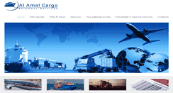 Desktop Screenshot of alamalcargo.com